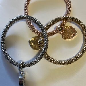 Dangling Jeweled Bracelets